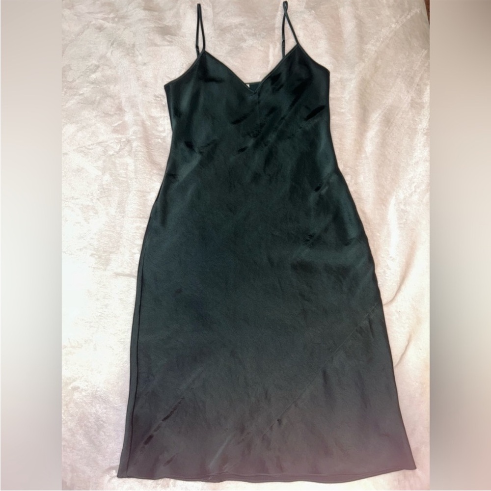 Wilfred Jan Dress in Dark Green